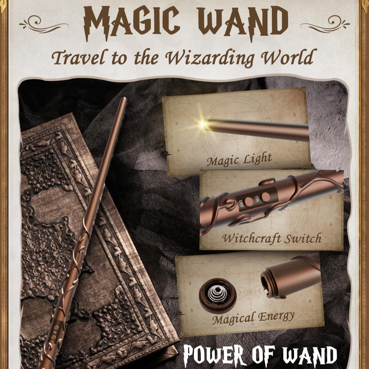 Magic Wand and Floating Candles