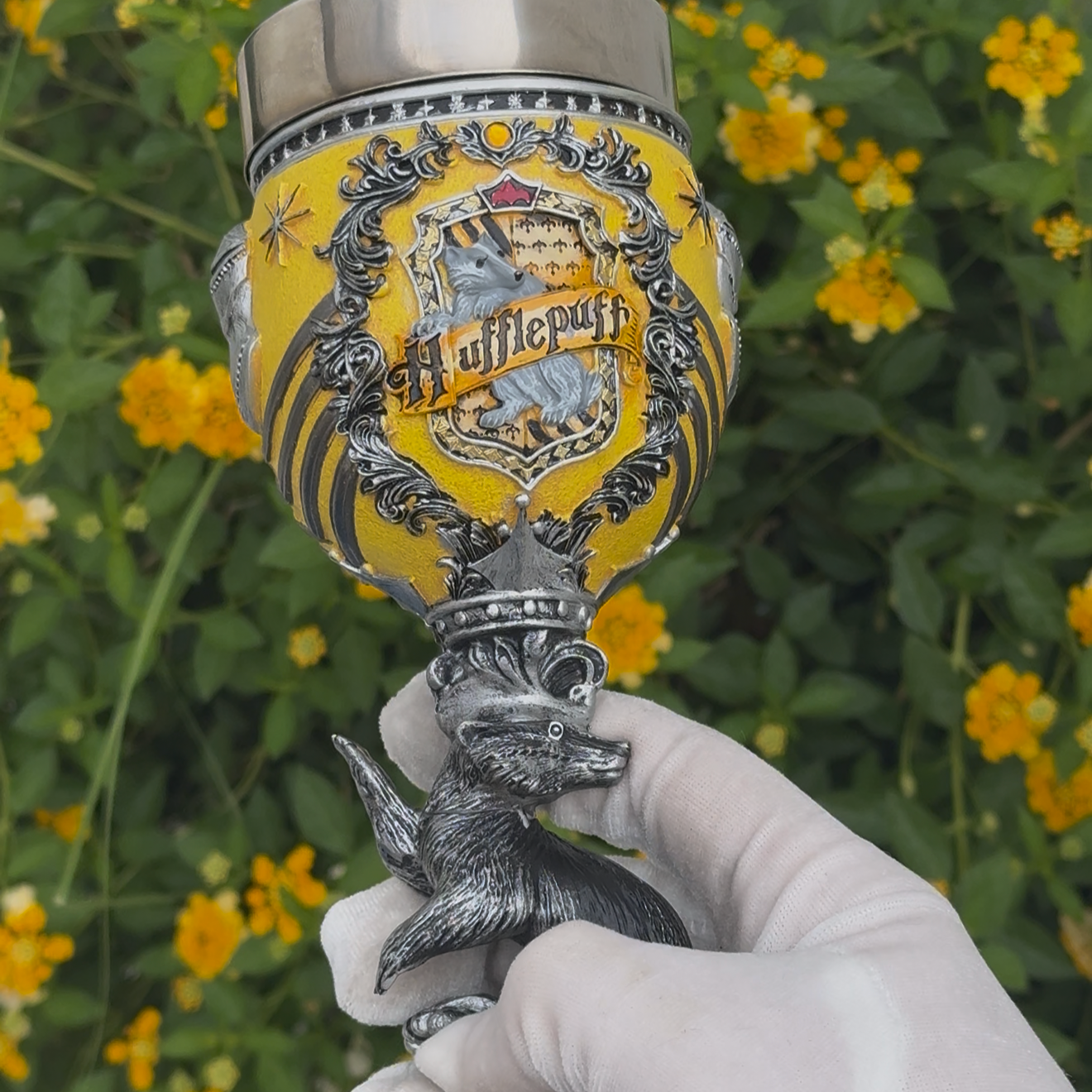 Badger Inspired Goblet