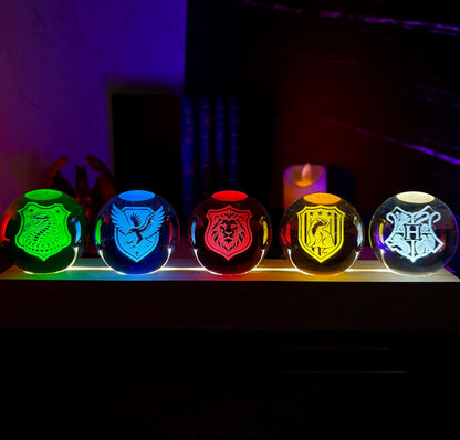 Glowing House Inspired Orbs (Set of 5)