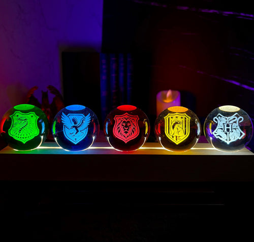 Glowing House Inspired Orbs (Set of 5)