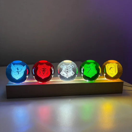 Glowing House Inspired Orbs (Set of 5)