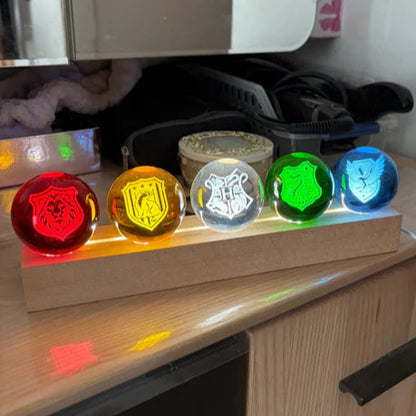 Glowing House Inspired Orbs (Set of 5)