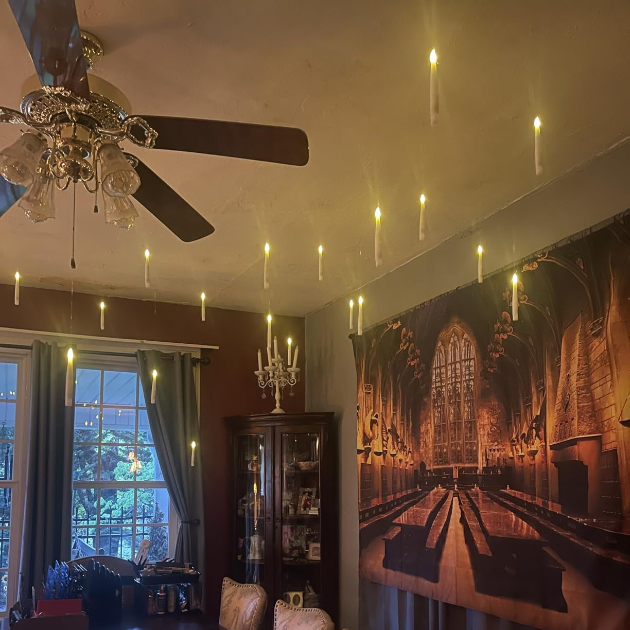 Magic Wand and Floating Candles