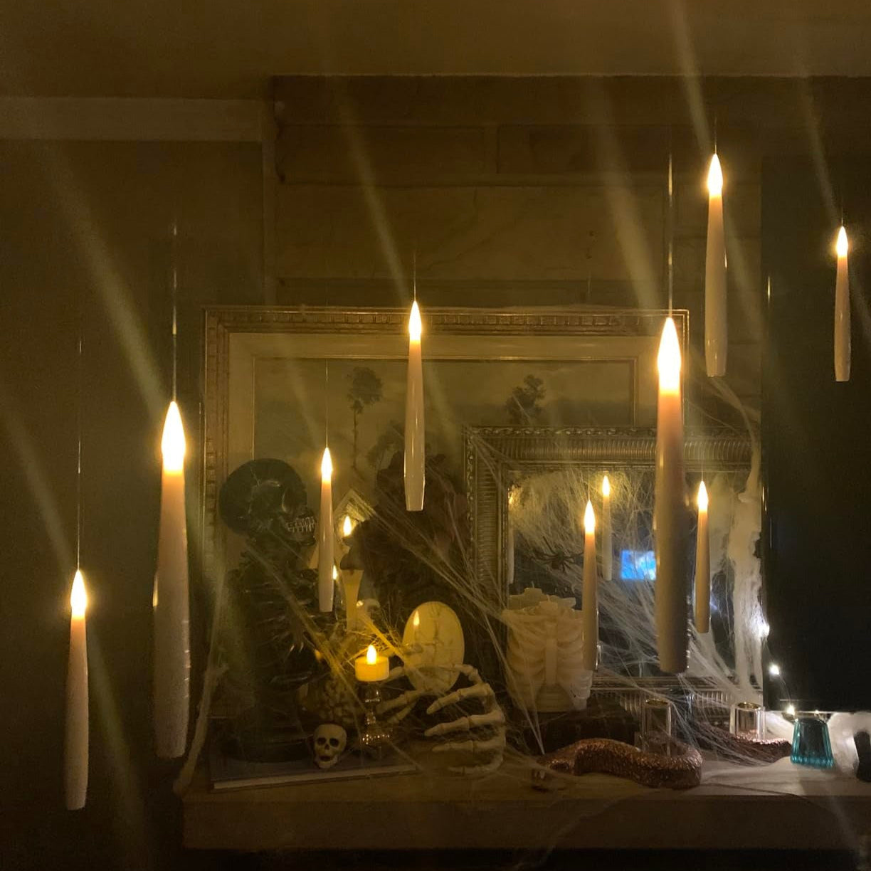 Magic Wand and Floating Candles